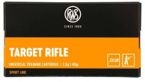 RWS Target Rifle Randfeuerpatrone Kal. 22